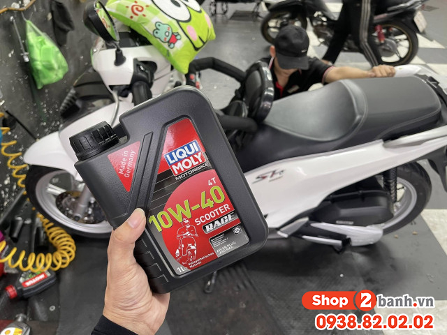 Giá thay dầu xe máy honda sh 160i-125i bao nhiêu tiền - 6