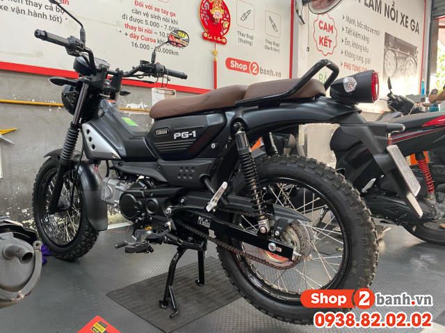 Phuộc sau xe yamaha pg-1 bị cứng ít nhún phải làm sao - 2