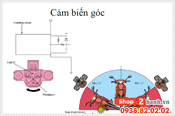 Dấu hiệu nhận biết cảm biến góc nghiêng xe máy bị hư hỏng - 4