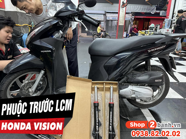 Thay phuộc nhún trước lcm cho xe vision có tốt không - 1