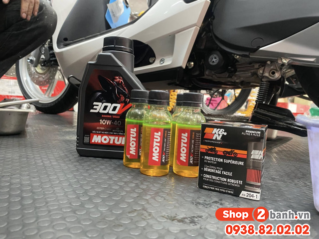 Giá thay dầu xe máy honda sh350i bao nhiêu tiền - 4