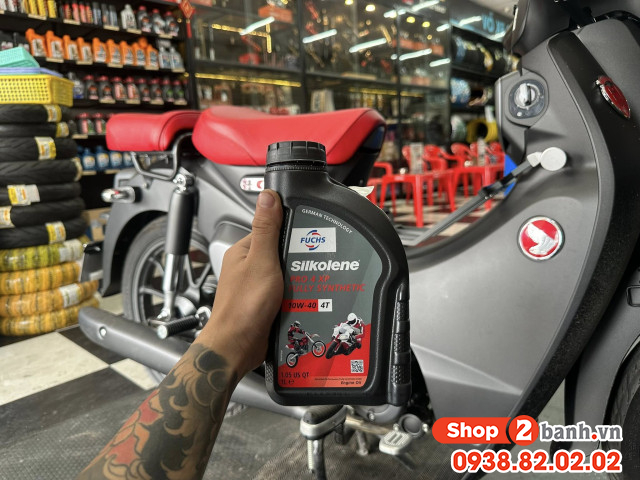 Giá thay dầu xe máy honda super cub c125 bao nhiêu tiền - 9