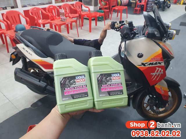 Dung tích nhớt xe xmax 300 bao nhiêu ml thay loại nào phù hợp - 2