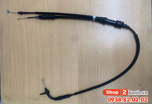 Xe exciter 135 có mấy dây ga thay dây ga ex 135 bao nhiêu tiền - 4