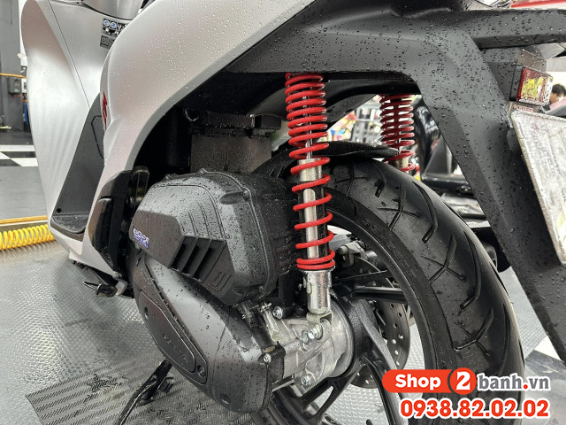 Phuộc sau xe sh 160i cứng giảm xóc kém phải làm sao - 2