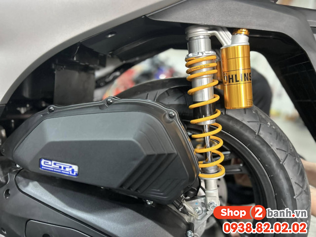 Phuộc sau xe sh 160i cứng giảm xóc kém phải làm sao - 5
