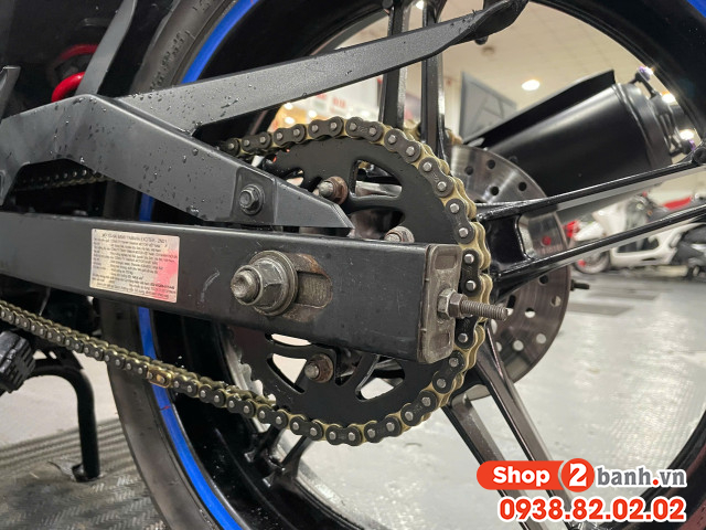 Bộ nhông sên dĩa pro-bike tán đúc vàng đen cho winner 44t 428hs - 3