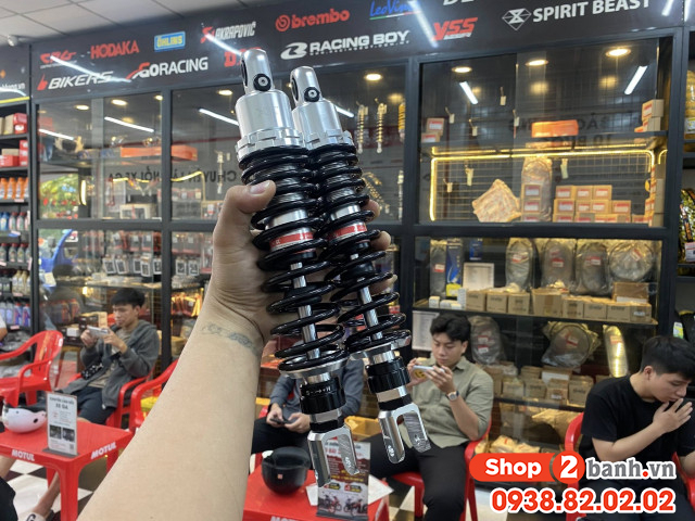Xe điện feliz s thay phuộc sau x1r daytona có phù hợp không - 2