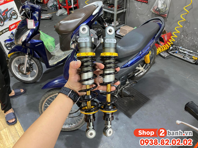 Phuộc sau xe wave cứng giảm xóc kém phải làm sao - 6