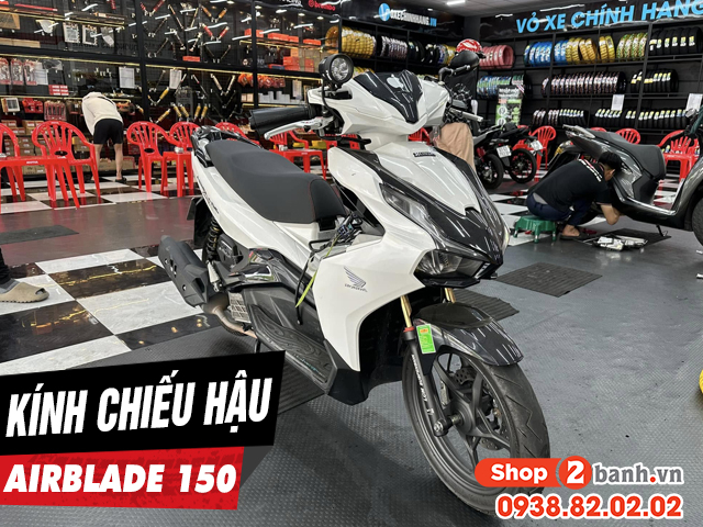 Tổng hợp kính chiếu hậu đẹp cho air blade 150 mới nhất hiện nay - 1