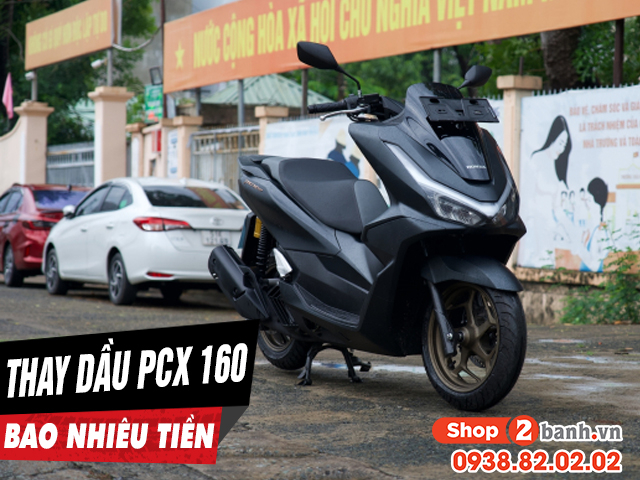 Giá thay dầu xe máy honda pcx 160 bao nhiêu tiền - 1