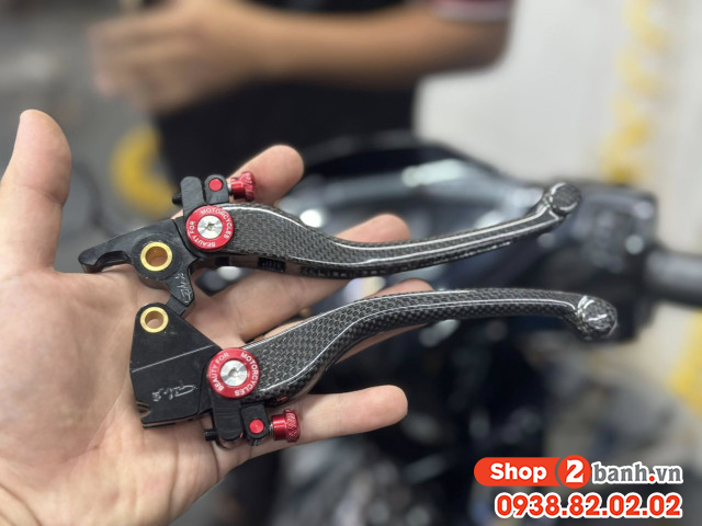 Tay thắng carbon cho ab160 - 1