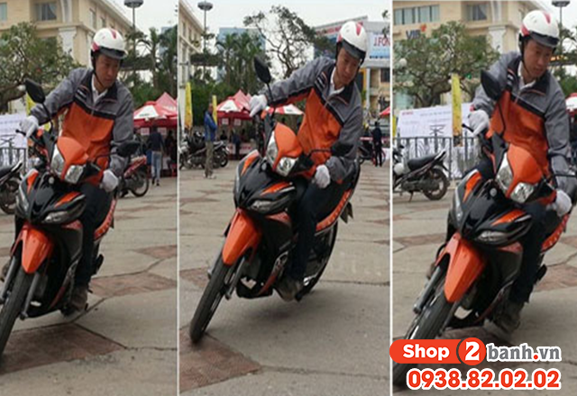 Lái xe máy vào cua thế nào để tránh trượt bánh - 3