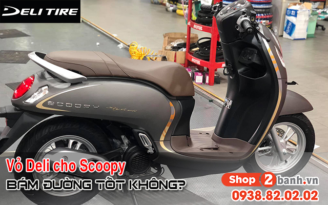 Vỏ deli cho xe honda scoopy có tốt không giá bao nhiêu - 1