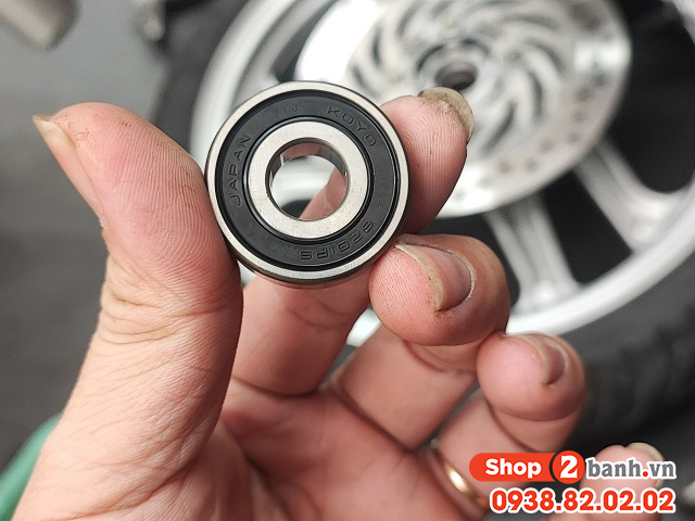 Thay bạc đạn bánh trước xe sh 125i-150i-160i bao nhiêu tiền - 3