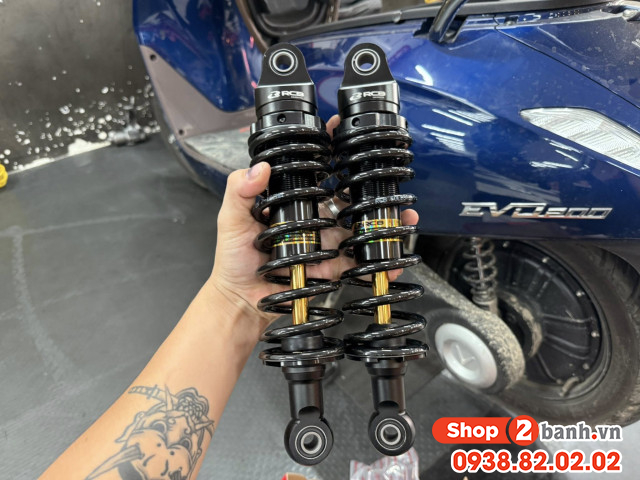 Xe máy điện evo200 thay phuộc rcb premium có phù hợp không - 1