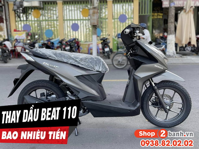 Giá thay dầu xe máy honda beat 110 bao nhiêu tiền - 1