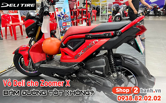 Vỏ deli cho xe honda zoomer x có tốt không giá bao nhiêu - 1