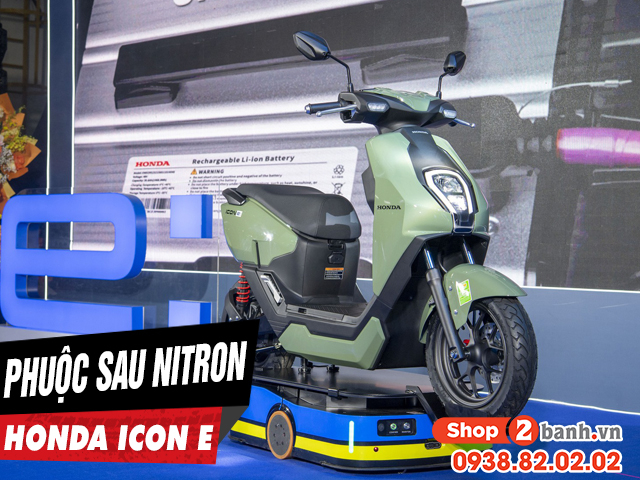 Phuộc nitron cho xe điện icon e loại nào chạy nhún êm nhất - 1