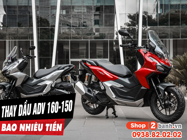 Giá thay dầu xe máy honda adv 160-150 bao nhiêu tiền - 1