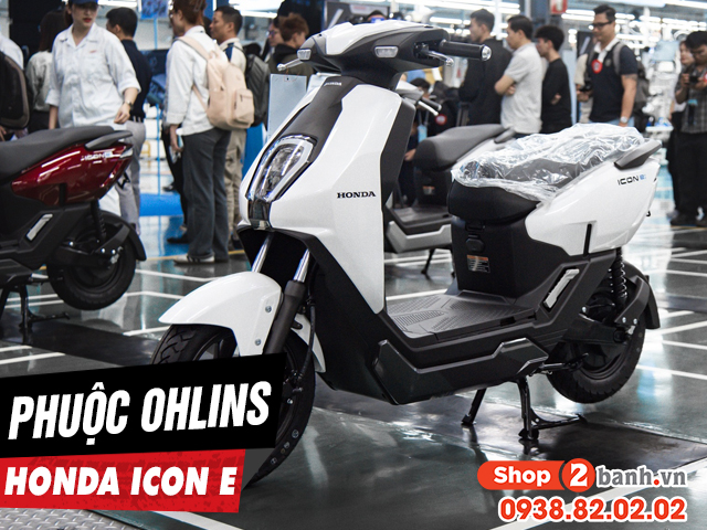 Phuộc ohlins cho xe điện icon e loại nào chạy nhún êm nhất - 1