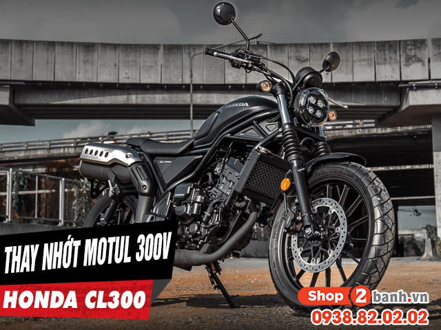 Honda cl300 thay nhớt motul 300v chạy có bốc không - 1