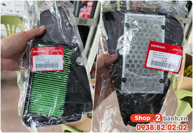 Lọc gió xe scoopy 110 nằm ở đâu bao lâu thì nên thay mới - 4