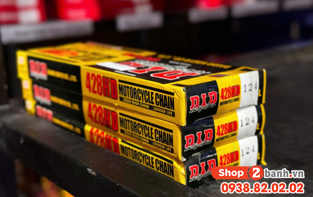 Sên vàng did 10 ly 428hd 124 mắc chính hãng - 3