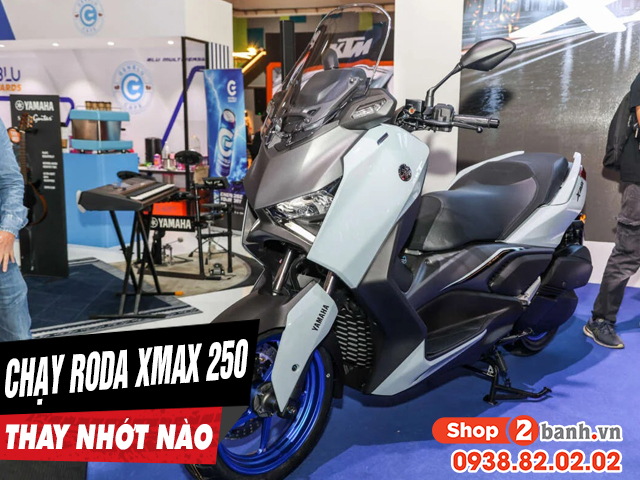 Xe xmax 250 chạy roda thì thay nhớt như thế nào - 1