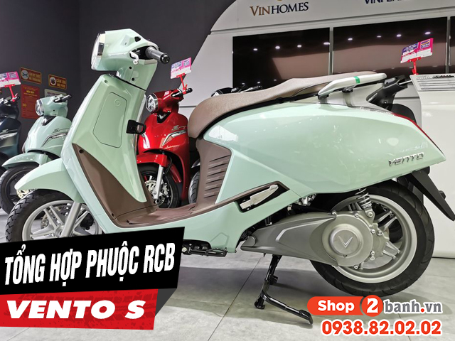Phuộc rcb cho xe điện vento s loại nào nhún êm nhất - 1