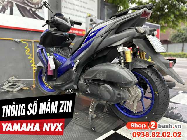 Thông số mâm zin yamaha nvx là bao nhiêu inch - 1