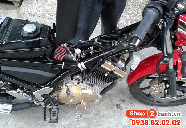 Xe raider 150 fi còn 1 vạch xăng đi được bao nhiêu km - 3