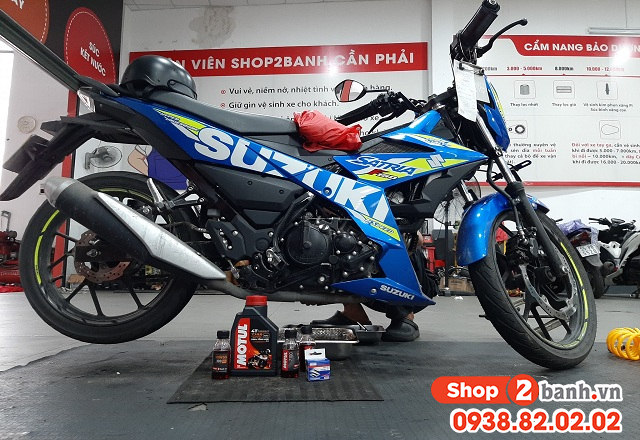 Xe satria 150 fi còn 1 vạch xăng đi được bao nhiêu km - 4