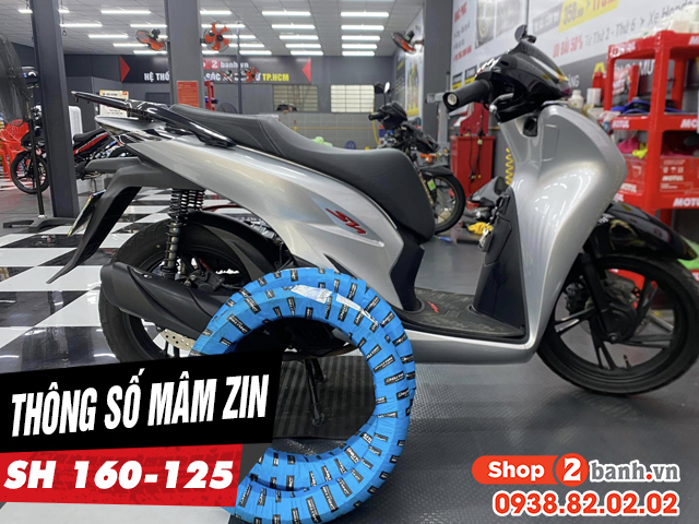 Thông số mâm zin sh 160i-125i là bao nhiêu inch - 1