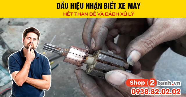 Dấu hiệu nhận biết xe máy hết than đề và cách xử lý - 1