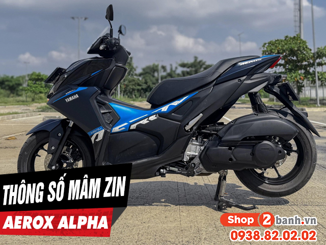 Thông số mâm zin yamaha aerox alpha là bao nhiêu inch - 1