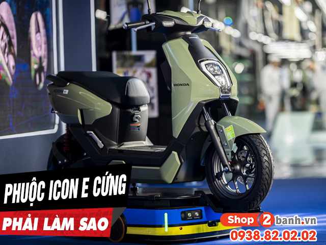 Phuộc sau xe điện honda icon e bị cứng ít nhún phải làm sao - 1