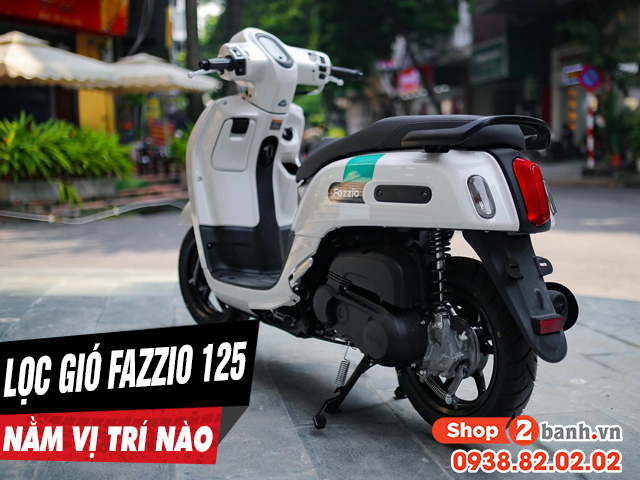 Lọc gió xe fazzio 125 nằm ở đâu bao lâu thì nên thay mới - 1