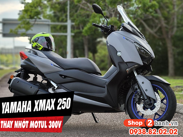 Yamaha xmax 250 thay nhớt motul 300v có được không - 1