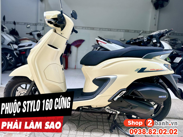 Phuộc sau xe stylo 160 cứng giảm xóc kém phải làm sao - 1