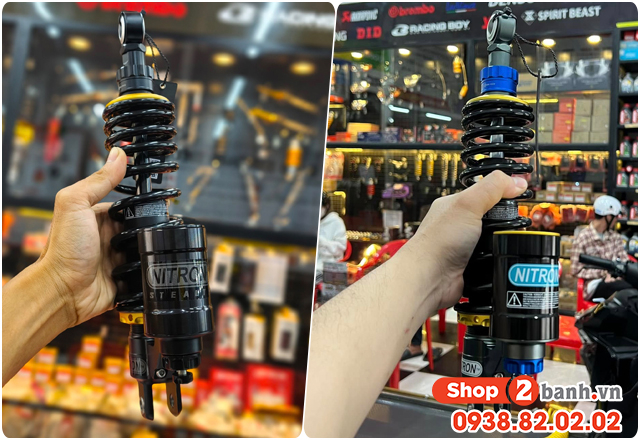 Phuộc sau xe stylo 160 cứng giảm xóc kém phải làm sao - 4