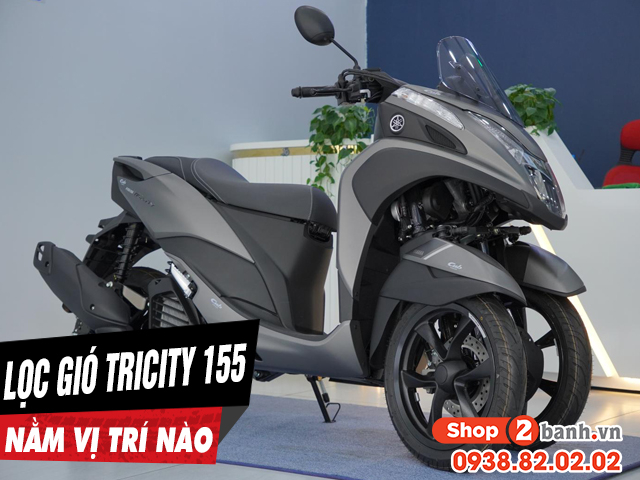Lọc gió xe tricity 155 nằm ở đâu bao lâu thì nên thay mới - 1