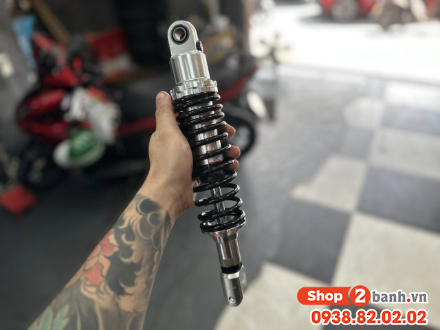 Phuộc sau xe điện feliz s bị cứng ít nhún phải làm sao - 4