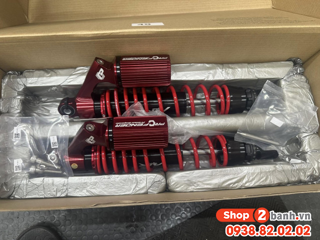 Phuộc sau xe điện quantum s bị cứng ít nhún phải làm sao - 5