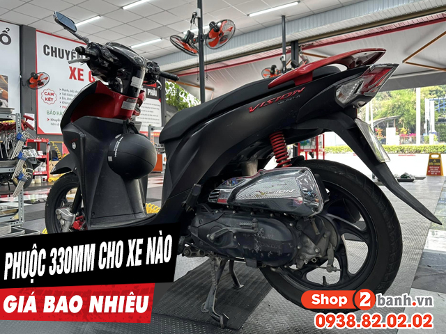 Phuộc 330mm dành cho xe máy nào giá bao nhiêu - 1