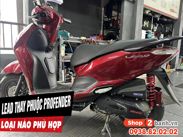 Phuộc profender bình dầu dưới loại nào phù hợp cho lead 4val - 1