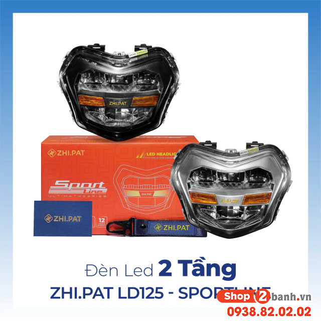 Đèn led 2 tầng zhipat cho lead 2017 - 2025 jack 4p phiên bản sportline - 4