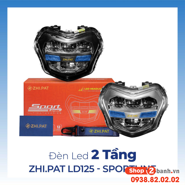 Đèn led 2 tầng zhipat cho lead 2017 - 2025 jack 4p phiên bản sportline - 6