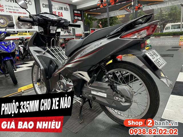 Phuộc 335mm dành cho xe máy nào giá bao nhiêu - 1