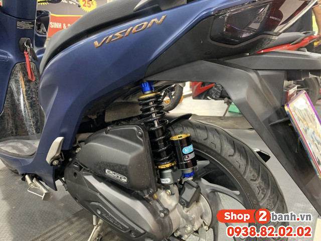 Phuộc nitron bình dầu dưới cho vario click mẫu mới chính hãng việt nam - 7